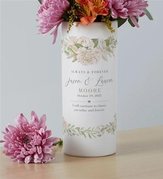 anniversary gift guide floral vase