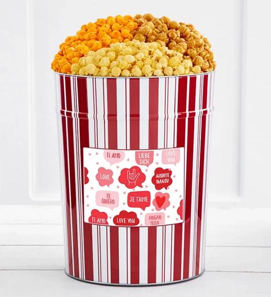 anniversary gift guide popcorn tin