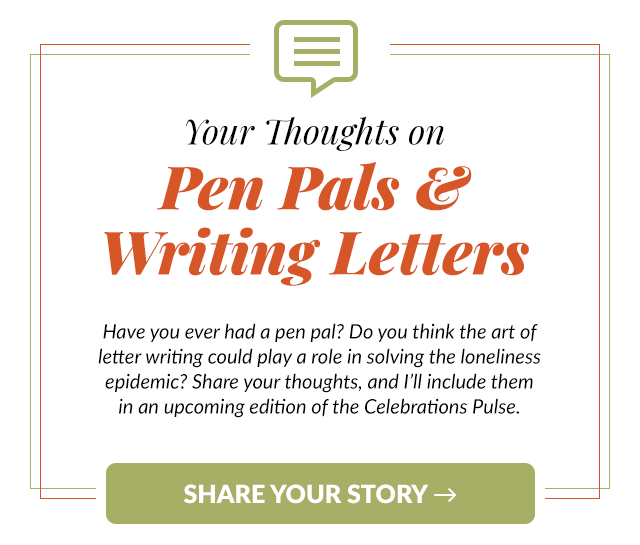 pen pal thoughts graphic