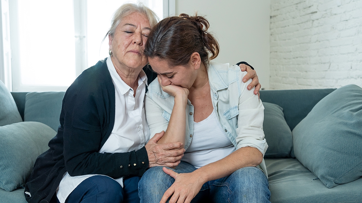 grief overload mother daughter