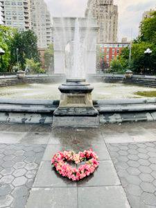 Floral Heart with Fountain