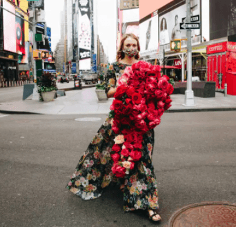 Kristina Libby Red Flowers