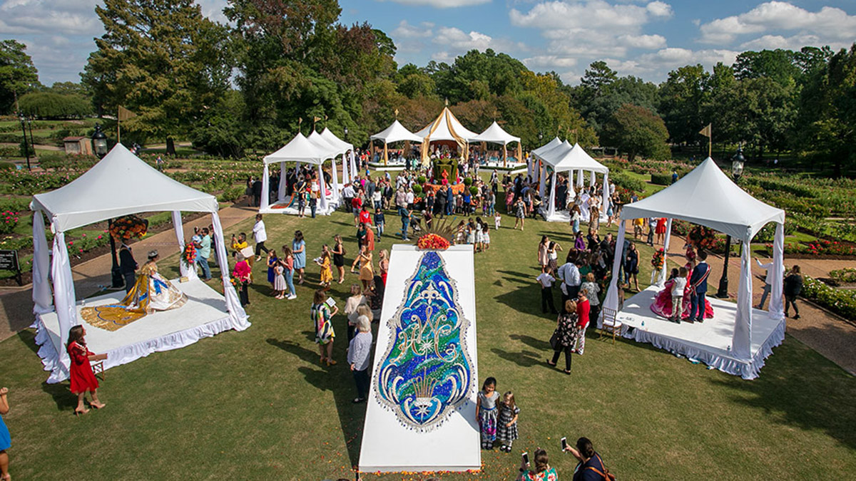 a photo of rose festivals with the texas rose festival