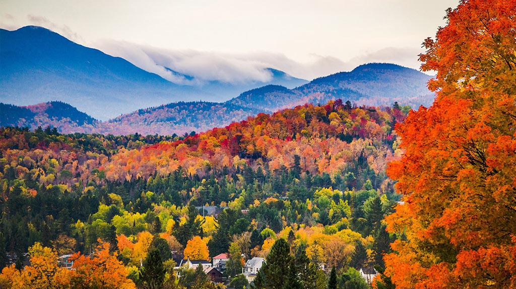 Peak Fall Colors in New England