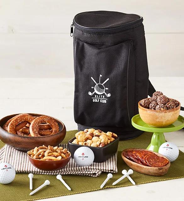 unique fathers day gifts Golf Cooler Bag with Snacks