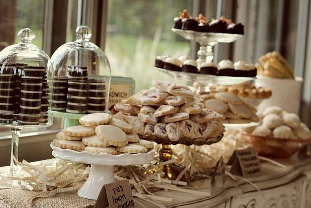 housewarming party ideas with a cookie display